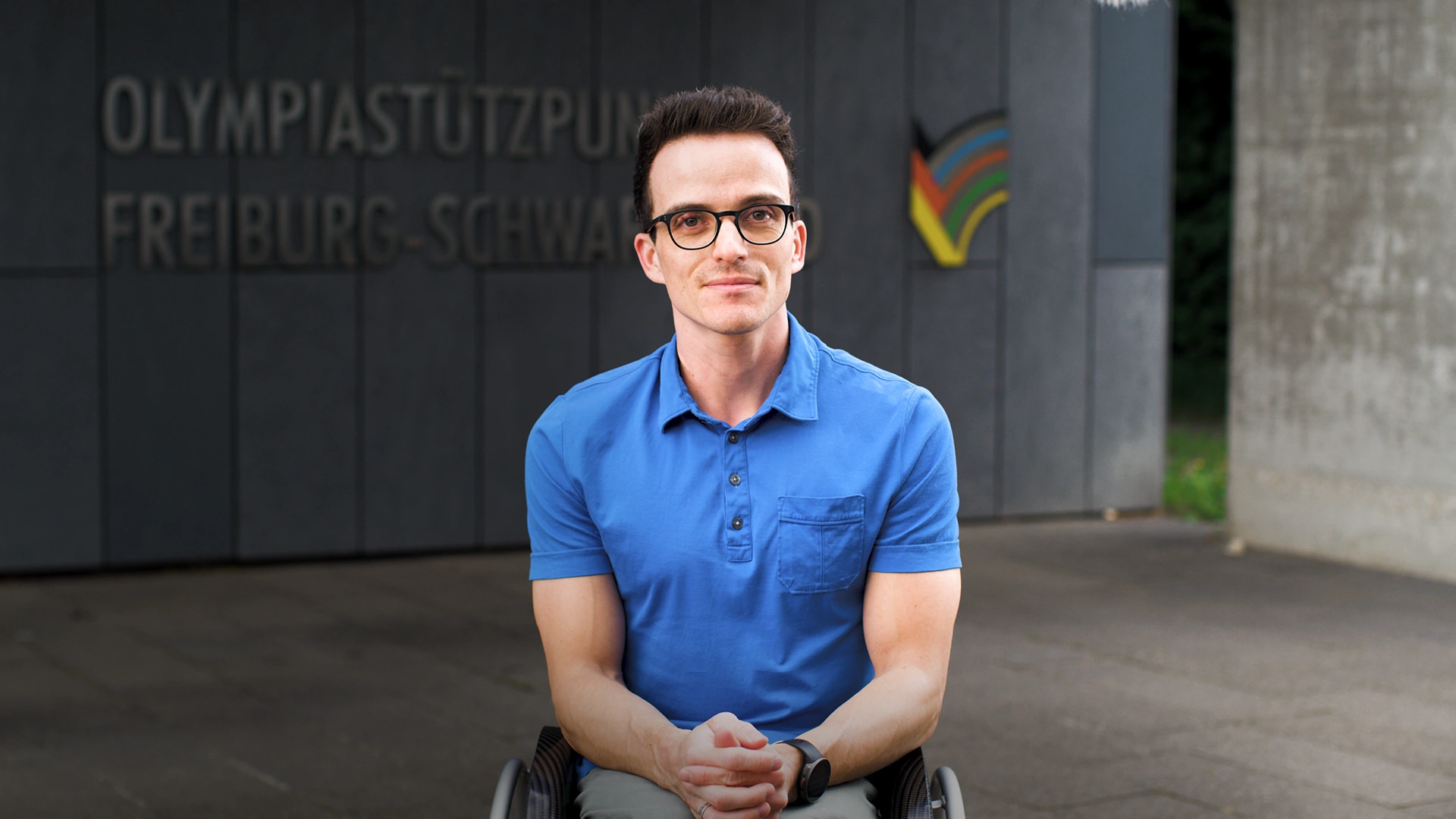 Ein Bild zeigt MArtin Fleig am Jubiläum 