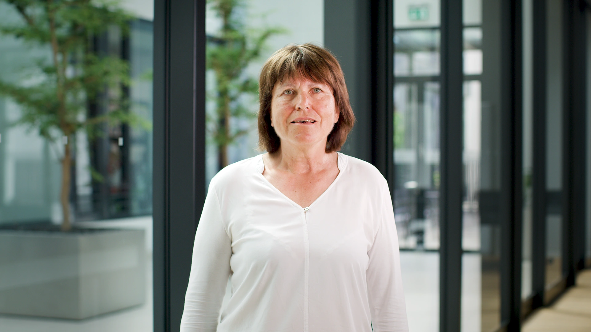 Ein Bild zeigt Pia Fineiß am Jubiläum 