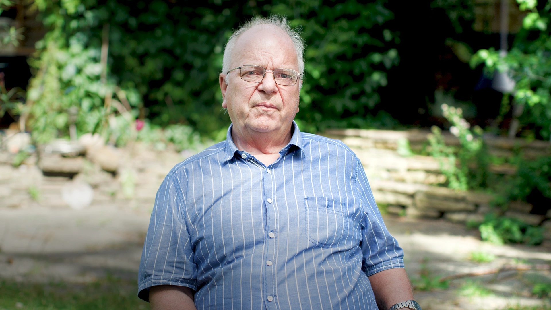 Ein Bild zeigt Prof. Dr. Richard Schröder am Jubiläum 