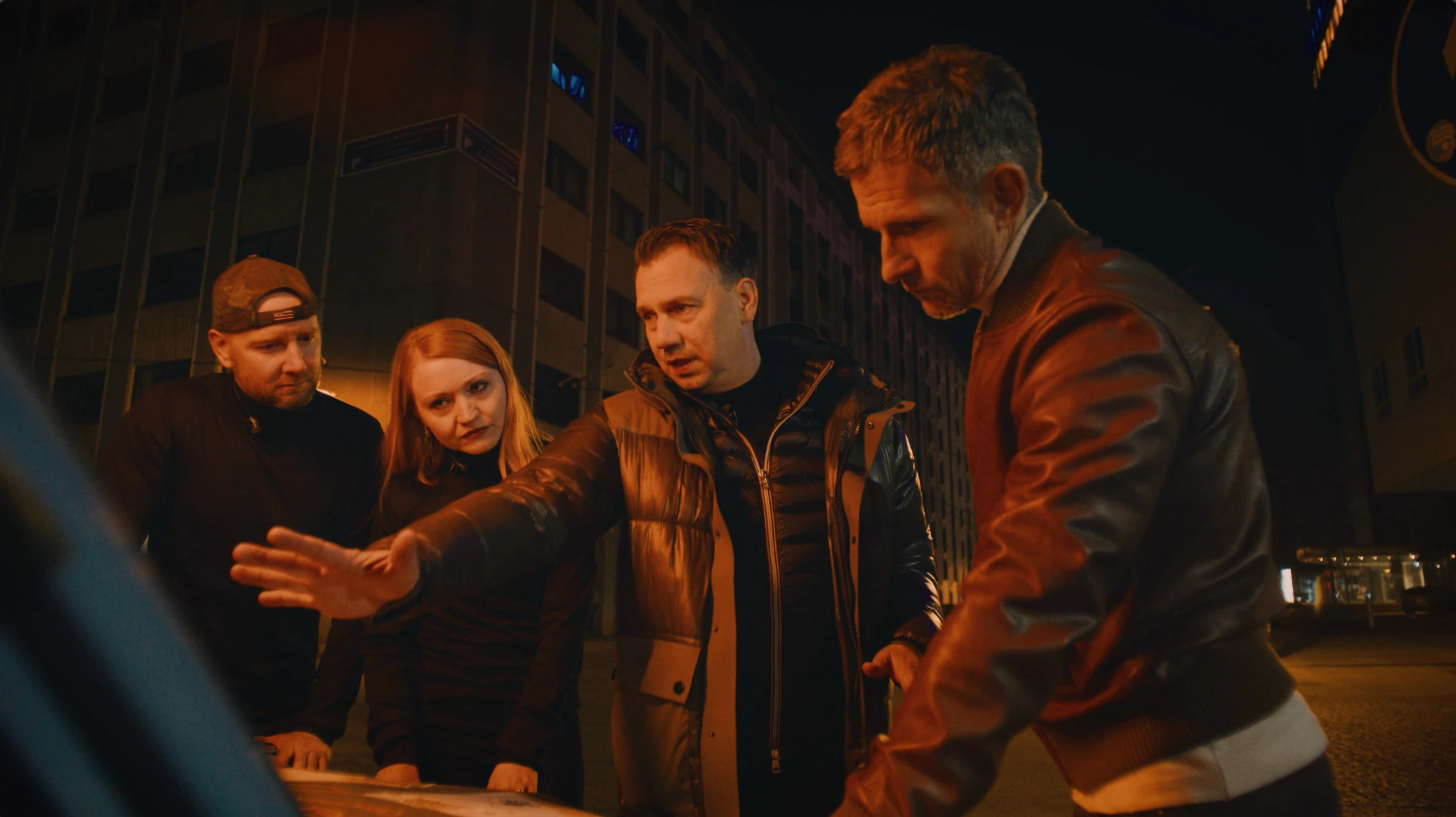 Ein Bild zeigt Personen bei dem Shooting für das Buch 